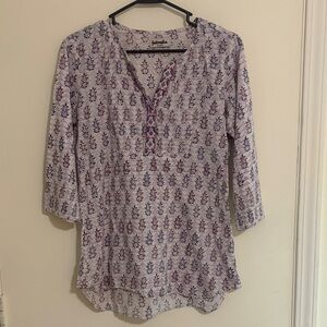 Floral Print Women's Top